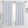 RYB HOME Extra Wide Curtains for Bedroom Living Room 63 inches Long, Thermal by RYBHOME