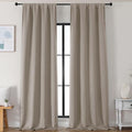 Simplebrand Stone Blackout Curtains by Simplebrand