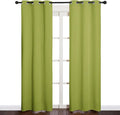 NICETOWN Green Blackout Curtains Window Panels, Window Treatment Thermal by NICETOWN