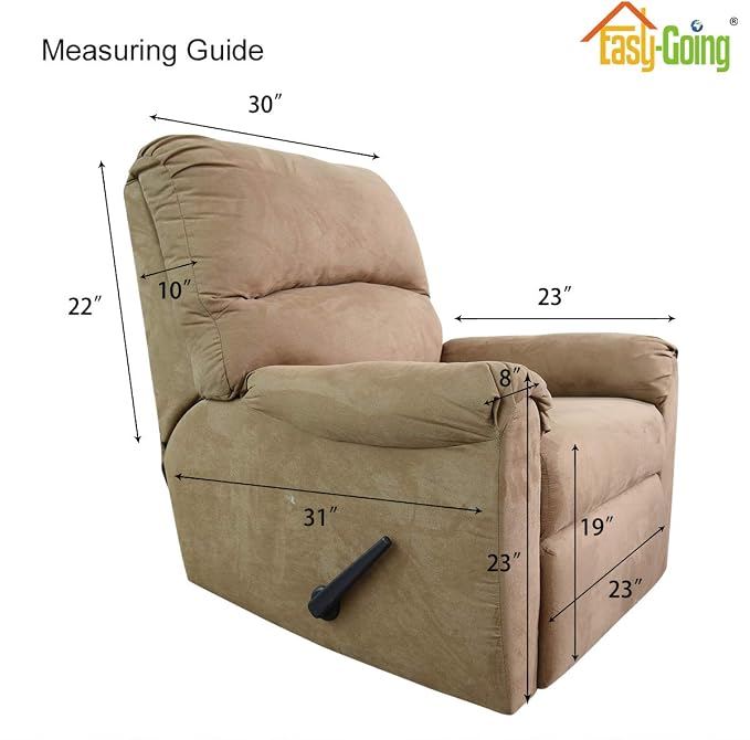 Easy-Going Reversible Couch Cover, Recliner 22 in, Wine/Beige | Machine - Image 7