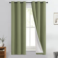 Yakamok 100% Blackout Curtain Panels 63 inches Cold and Light Blocking Drapes by Yakamok