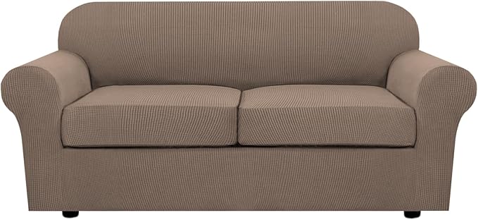 H.VERSAILTEX 3 Piece Stretch Sofa Covers by HVERSAILTEX