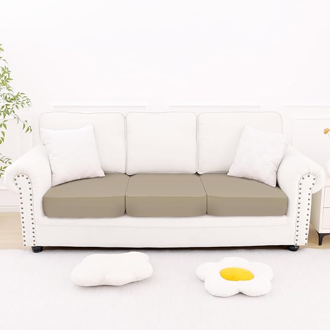 Smiry Printed Couch Cushion Covers, Stretch Soft Couch Covers - Image 5