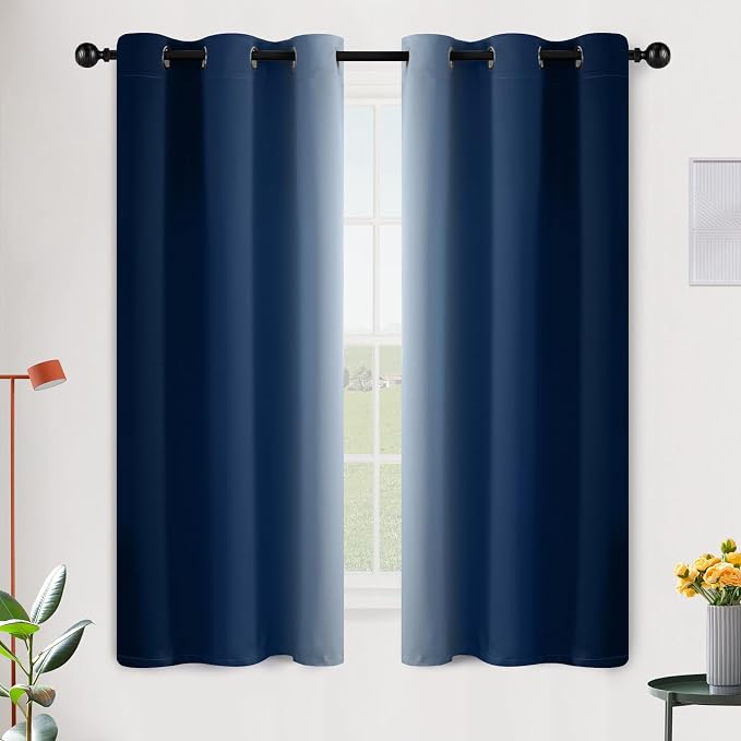 SimpleHome Ombre Room Darkening Curtains by SimpleHome