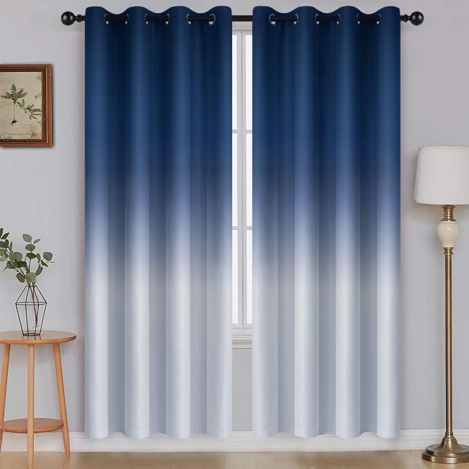 SimpleHome Ombre Room Darkening Curtains by SimpleHome