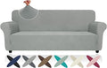 ZNSAYOTX Super Stretch Sofa Cover, New Striped Sofa Covers Fitted Slipcovers by ZNSAYOTX