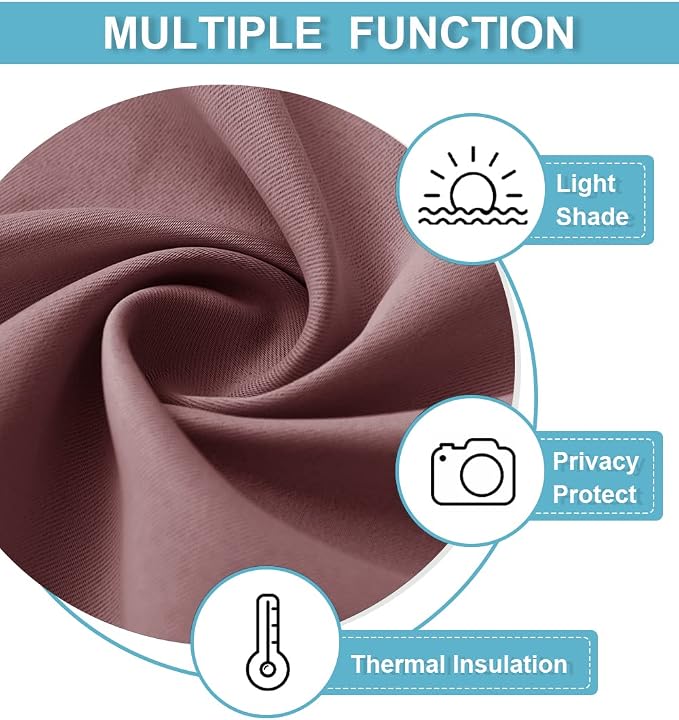 RYB HOME Large Blackout Curtains - Image 5