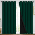 Yakamok 100% Blackout Curtain for Bedroom, Thermal Insulated Drapes by Yakamok