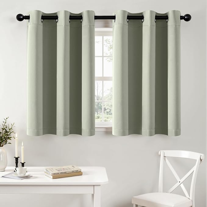 MIULEE Short Curtains for Windows by MIULEE