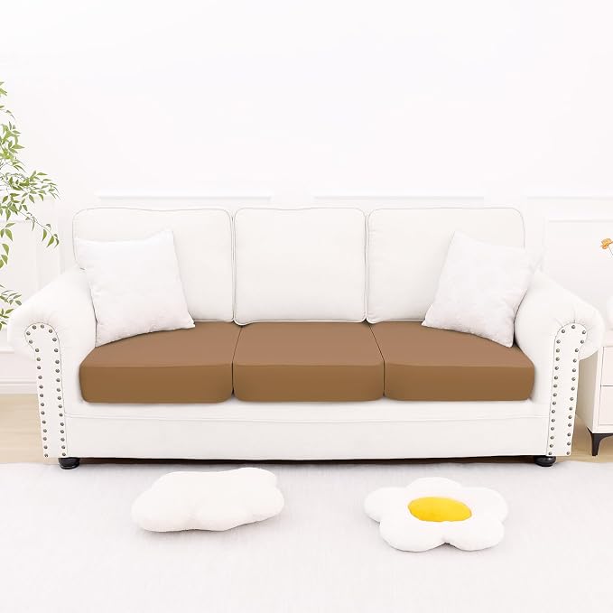 Smiry Printed Couch Cushion Covers, Stretch Soft Couch Covers - Image 5
