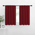 NICETOWN 30 inch Curtains for Small Windows, Thermal Insulated Privacy Short by NICETOWN