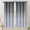 SimpleHome Ombre Room Darkening Curtains 63 inch Long by SimpleHome