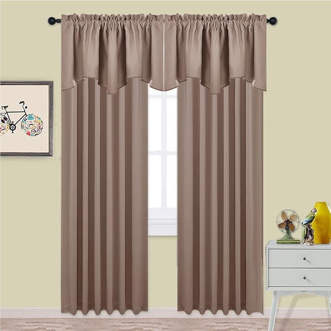 NICETOWN Kitchen Blackout Valances - Image 5