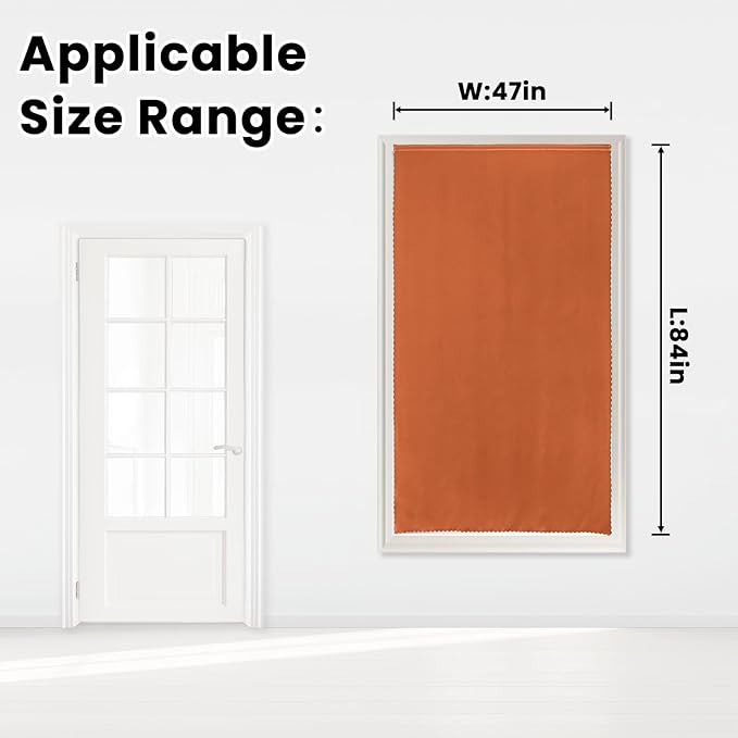 Self Adhesive Curtains Portable Blackout Curtain Simple and Easy to Install - Image 7