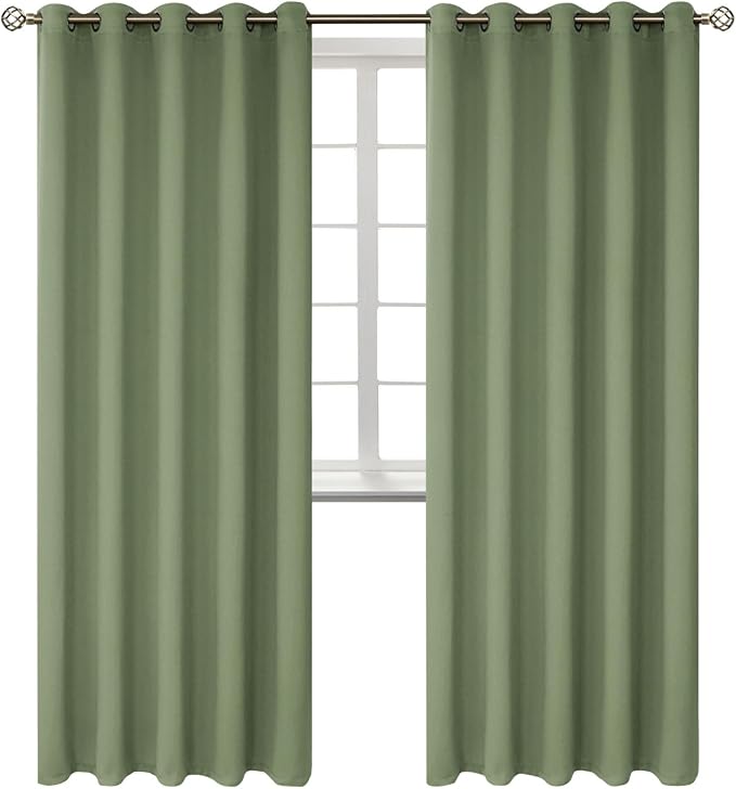 BGment Room Darkening Curtains 84 Inches Long by BGment