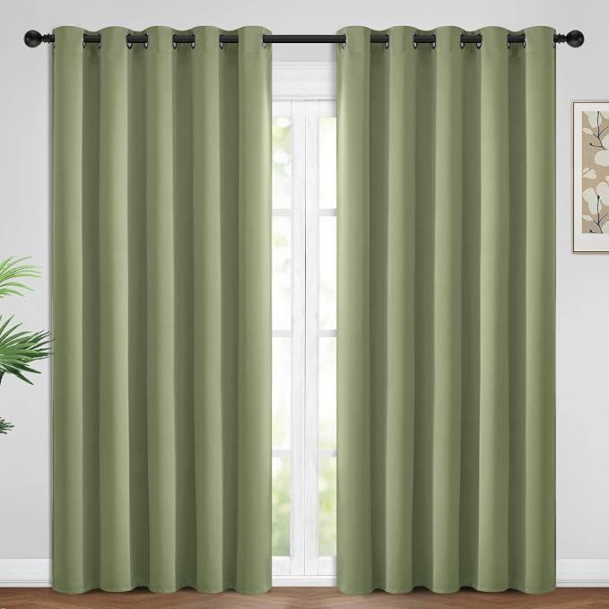 Yakamok 84 Inch Length Blackout Curtains by Yakamok