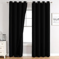 ChrisDowa 100% Blackout Curtains 120 inch Long by ChrisDowa