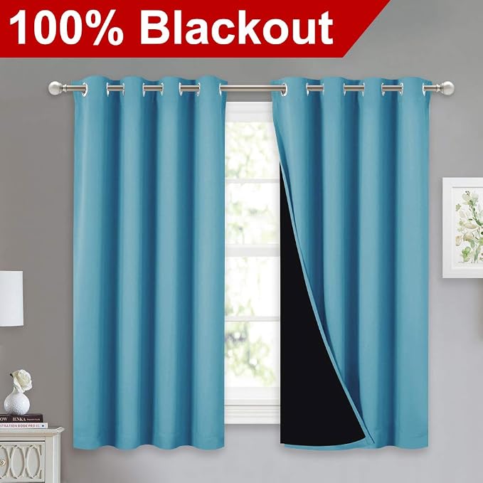 NICETOWN 100% Blackout Curtains - Image 2