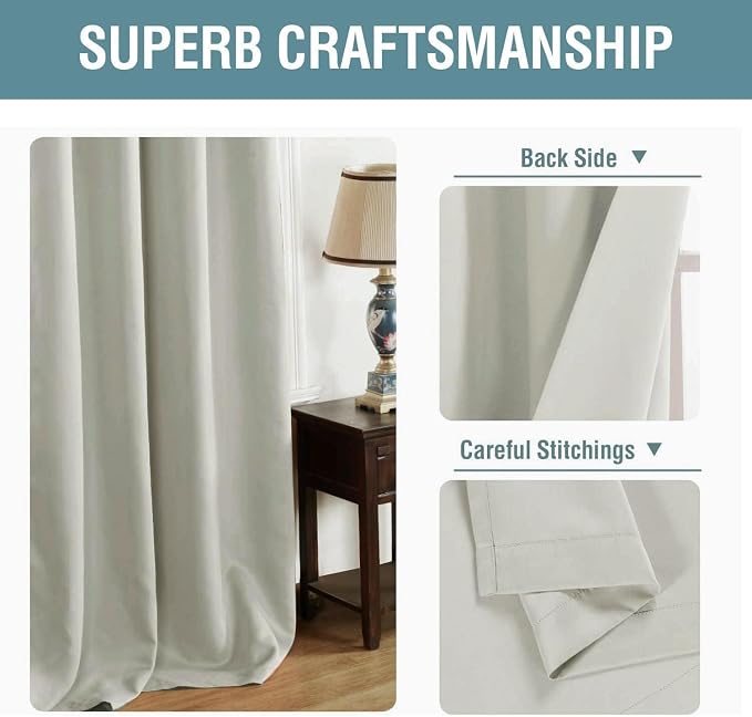 H.VERSAILTEX Blackout Curtain for Living Room Thermal Insulated Window - Image 3