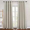 NICETOWN Natural Room Darkening Curtains by NICETOWN