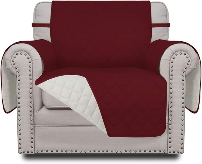 Easy-Going Chair Sofa Slipcover Reversible Sofa Cover Water Resistant Couch by Easy-Going