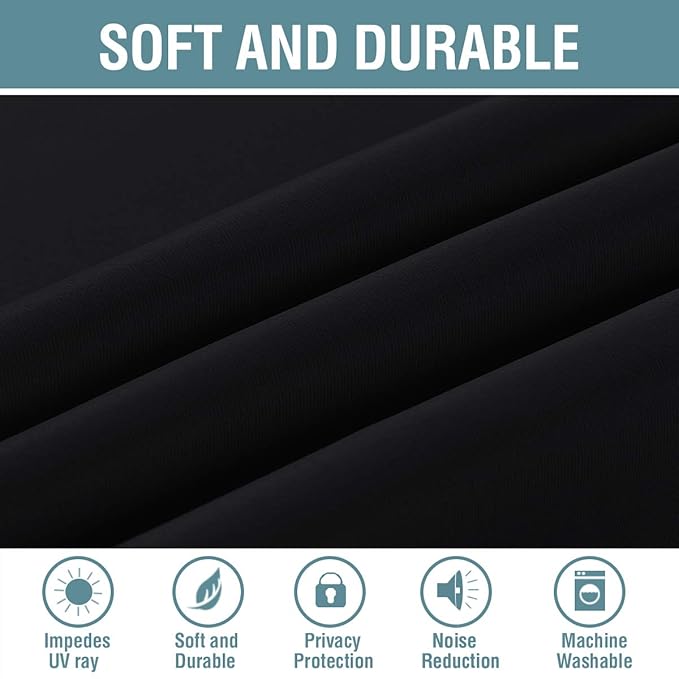 H.VERSAILTEX 100% Blackout Curtains - Image 4