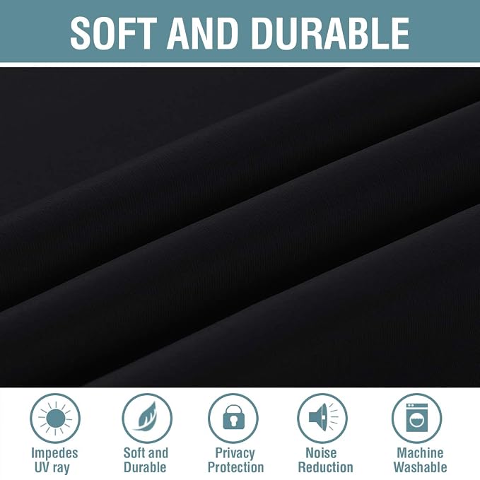 H.VERSAILTEX 100% Blackout Curtains - Image 4