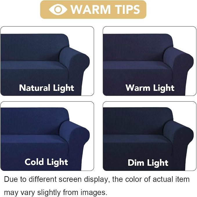 H.VERSAILTEX Stretch Couches Covers Slip Covers - Image 3
