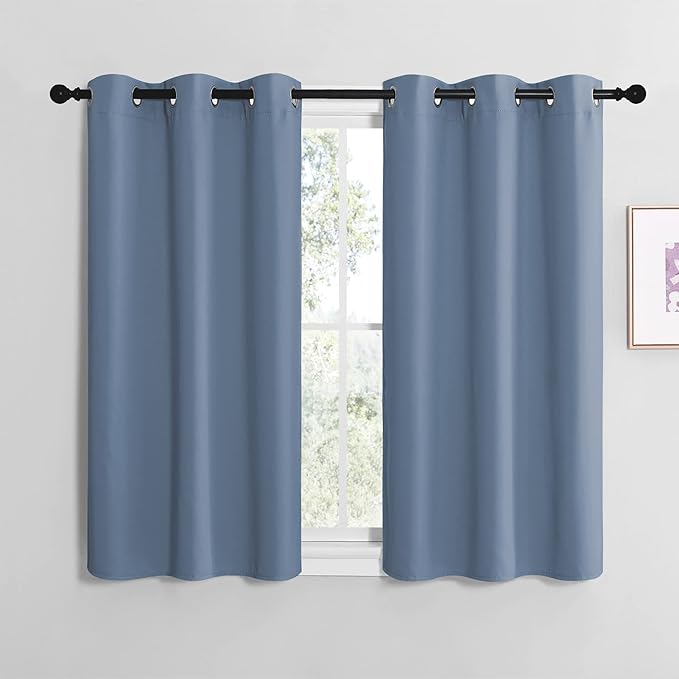 NICETOWN Kitchen Curtains Small Window Curtains & Drapes, Thermal Insulated by NICETOWN