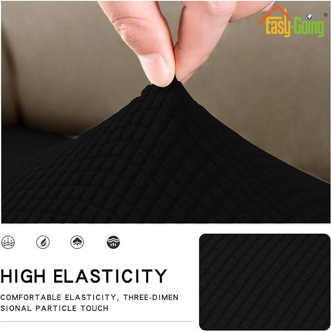 Easy-Going Stretch Loveseat Cushion Cover Sofa Cushion Furniture Protector Sofa - Image 4