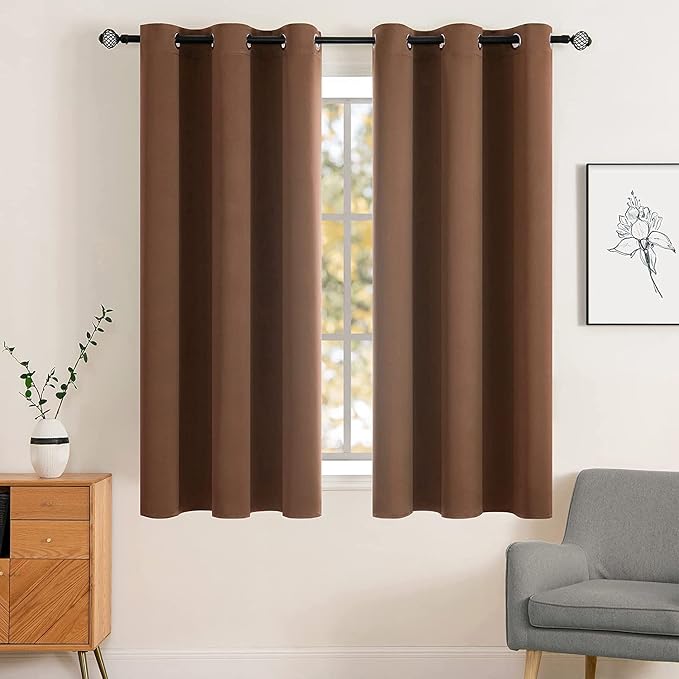 MIULEE Blackout Curtains for Bedroom Living Room Thermal Insulated Room by MIULEE