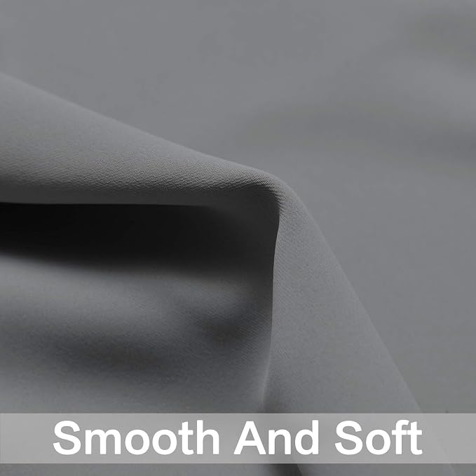 Yakamok Room Darkening Grommet Window Drapes Thermal Insulated Light Blocking - Image 4