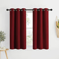 NICETOWN Blackout Burgundy Red Curtains and Drapes by NICETOWN