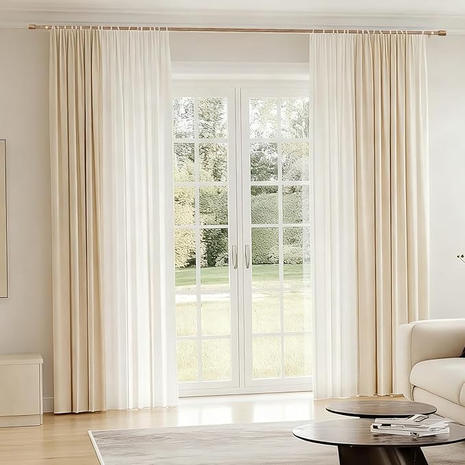 5/8” Diameter Curtain Rods 30-60 Inch, - Image 5