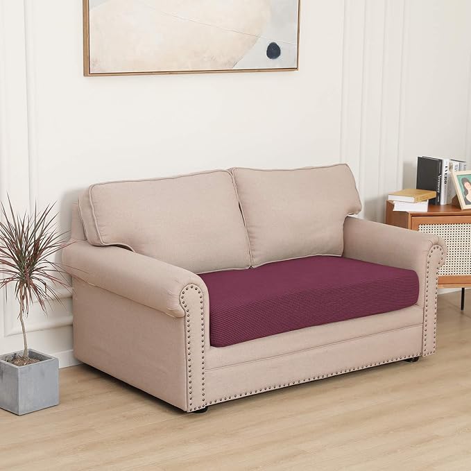 Easy-Going Stretch Loveseat Cushion Cover Sofa Cushion Furniture Protector Sofa - Image 2