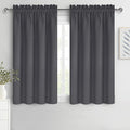 DWCN Kitchen Blackout Short Curtains by DWCN