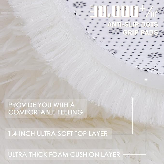 OLANLY 8x10 Machine Washable Large Area Rugs - Image 8