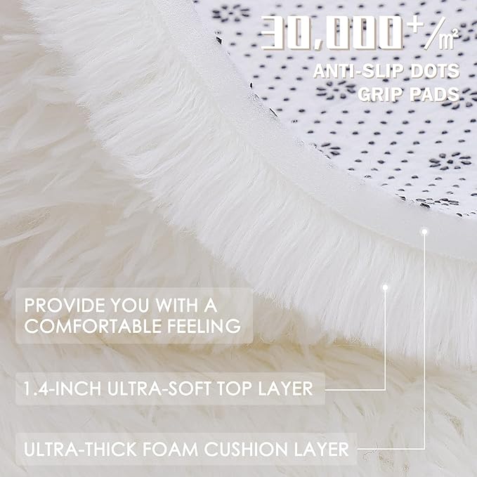 OLANLY 7x12 Machine Washable Large Area Rugs - Image 8