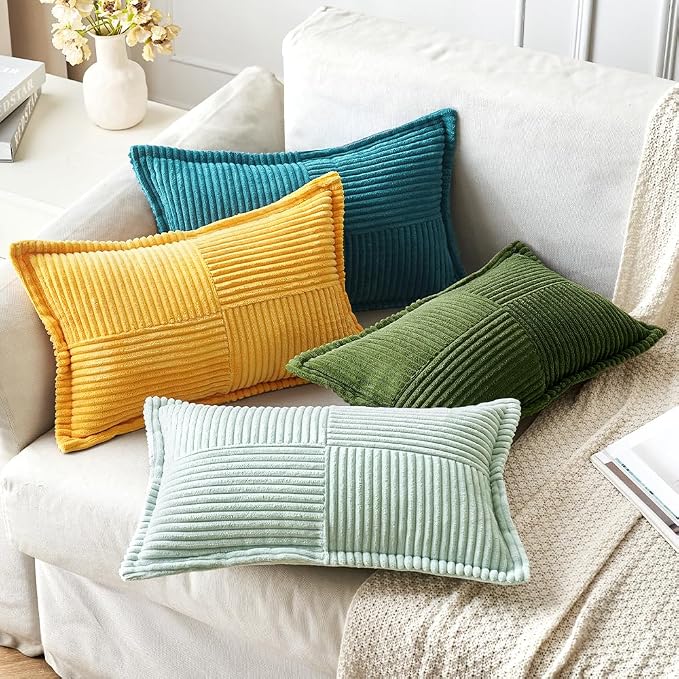MIULEE Spring Decorative Lumbar Throw Pillow Covers - Image 5