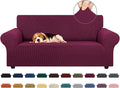 KEKUOU Stretch Loveseat Sofa Cover Slipcover, Couch Covers by KEKUOU