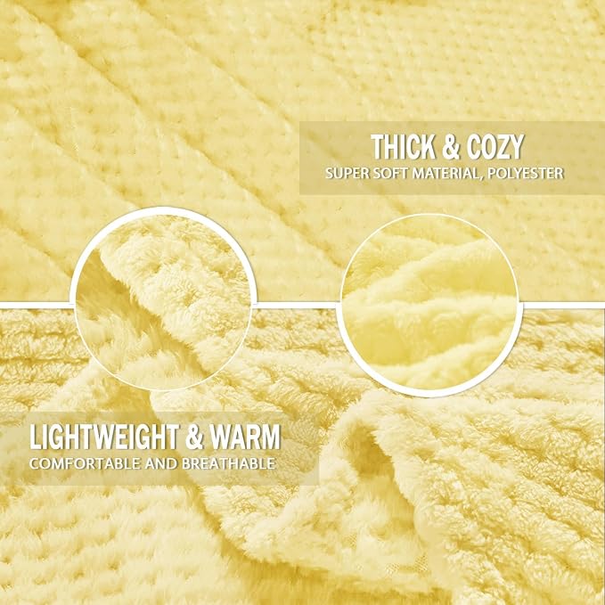 Exclusivo Mezcla Fleece Throw Blanket Extra Large, Super Soft and Warm Blankets - Image 5