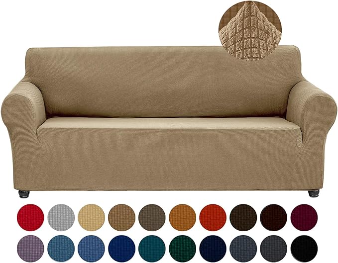 Joccun Stretch Couch Cover Slipcovers, 1-Piece Sofa Covers by Joccun