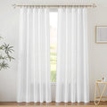 RYB HOME White Curtains & Drapes by RYBHOME