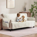 Quilted Grand Sofa Covers Washable, Couch Cover by Pamhaven