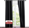 NICETOWN High-End Thermal Kitchen Curtains, Full Blackout Curtains 84 Inches by NICETOWN