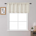 OWENIE Natural Valances for Windows 1 Pcs 20 Inch Length, Light Filtering by OWENIE