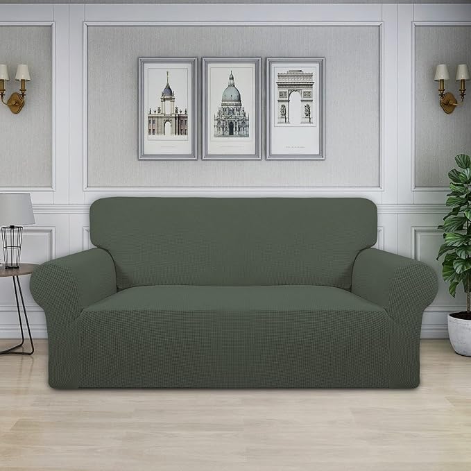 Easy-Going Stretch Oversized Loveseat Slipcover 1-Piece Sofa Cover Furniture - Image 2
