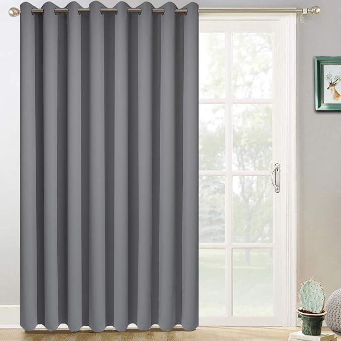 Yakamok Blackout Patio Curtains 100x96 Inches by Yakamok