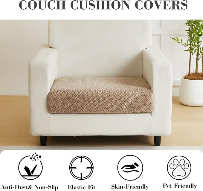 Sofa Covers Couch Covers for Sofa Pet Friendly Couch Cushion Covers Universal - Image 3
