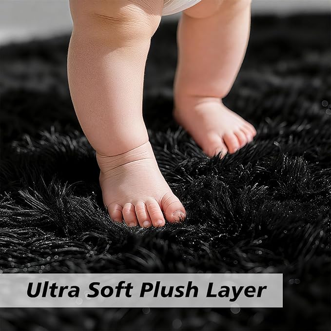 Ultra Soft Fluffy Area Rugs for Bedroom Living Room 10x12, Nursery Rug - Image 2
